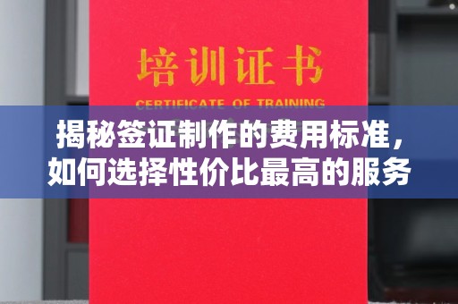 新华揭秘签证制作的费用标准，如何选择性价比最高的服务？