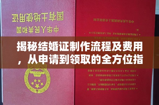 新华揭秘结婚证制作流程及费用，从申请到领取的全方位指南