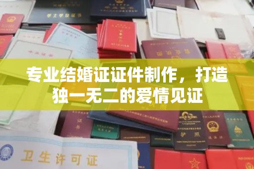 新华专业结婚证证件制作，打造独一无二的爱情见证