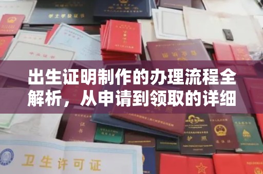 新华出生证明制作的办理流程全解析，从申请到领取的详细指南