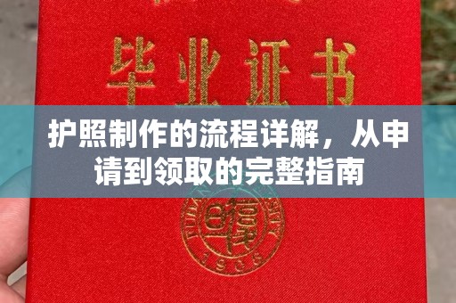 新华护照制作的流程详解，从申请到领取的完整指南